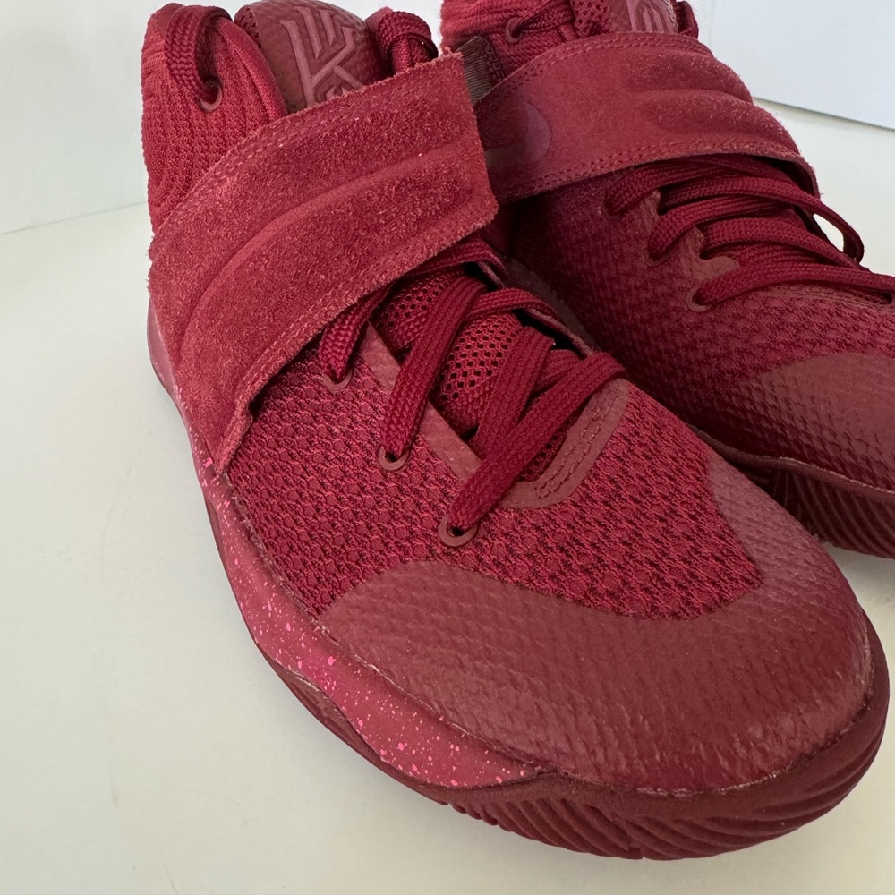 Nike Kyrie 2 "Red Velvet" Shoes Youth 6Y Deep Red Basketball Shoe Sneaker